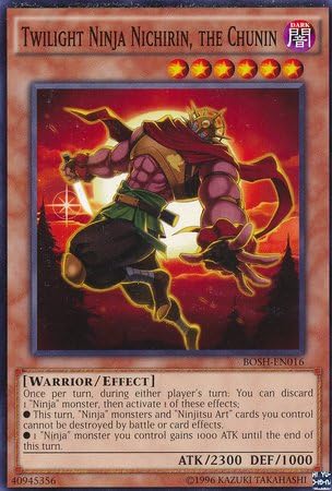 YU-GI-OH! - Twilight Ninja Nichirin, The Chunin (BOSH-EN016) - Breakers of Shadow - Edición ilimitada - Común