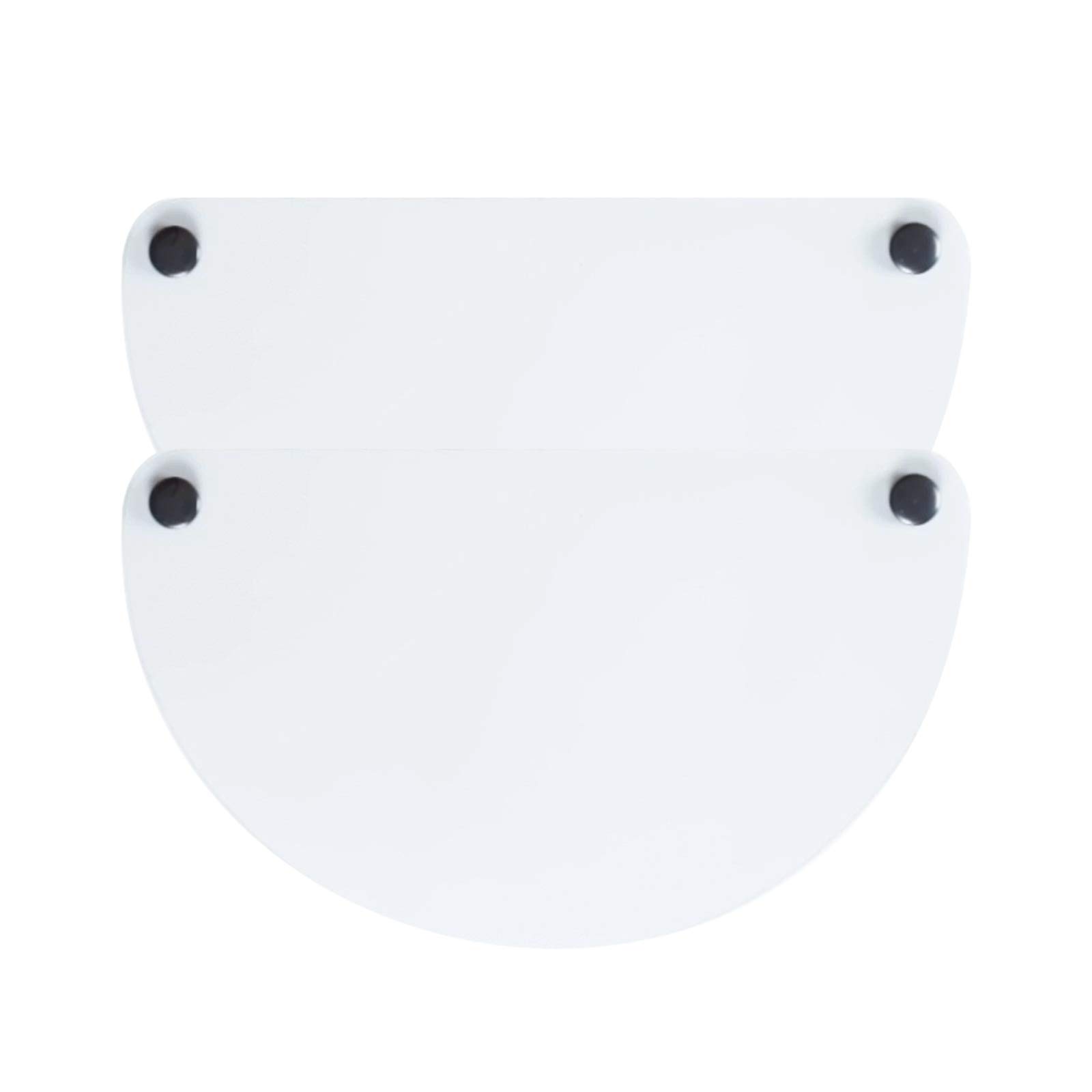 Margo Bonet • Replacement Visors x 2 • Reusable & Washable • 2 pieces • NO NOSE BELT INCLUDED