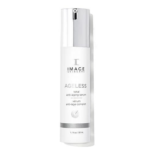 IMAGE Skincare, AGELESS - Suero facial AHA con péptidos para reafirmar, hidratar, suavizar las arrugas y tonificar uniformemente, 1.7 onzas líquidas