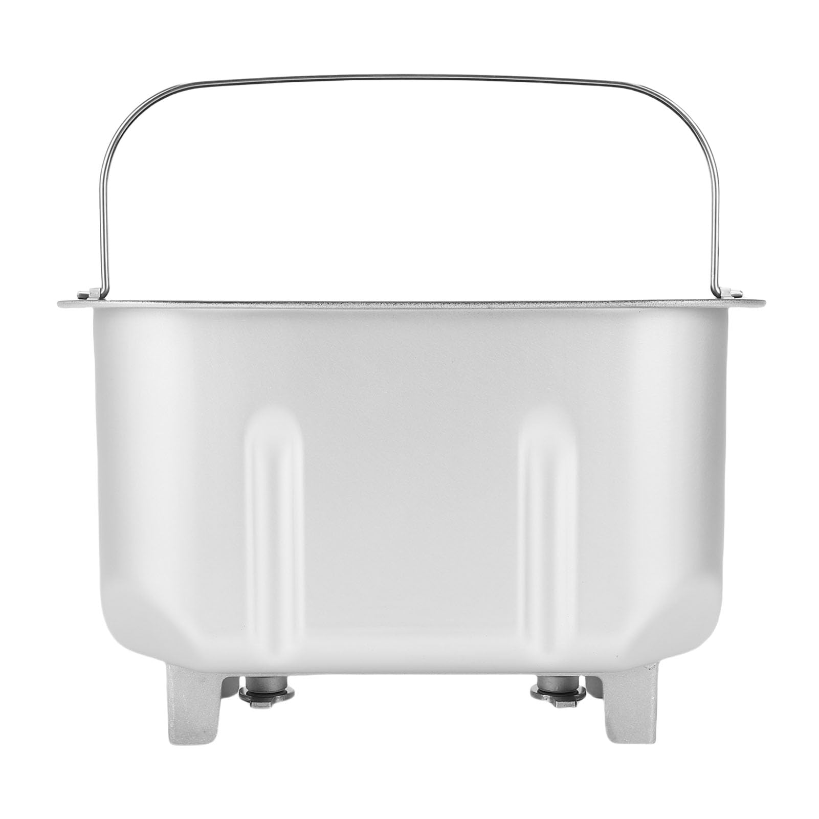 Máquina para Hacer Pan con Revestimiento Antiadherente de Acero Inoxidable, Cubo para Hornear con Doble Cubo para Mezclar Pan, para Panaderos Domésticos y Panaderías Comerciales