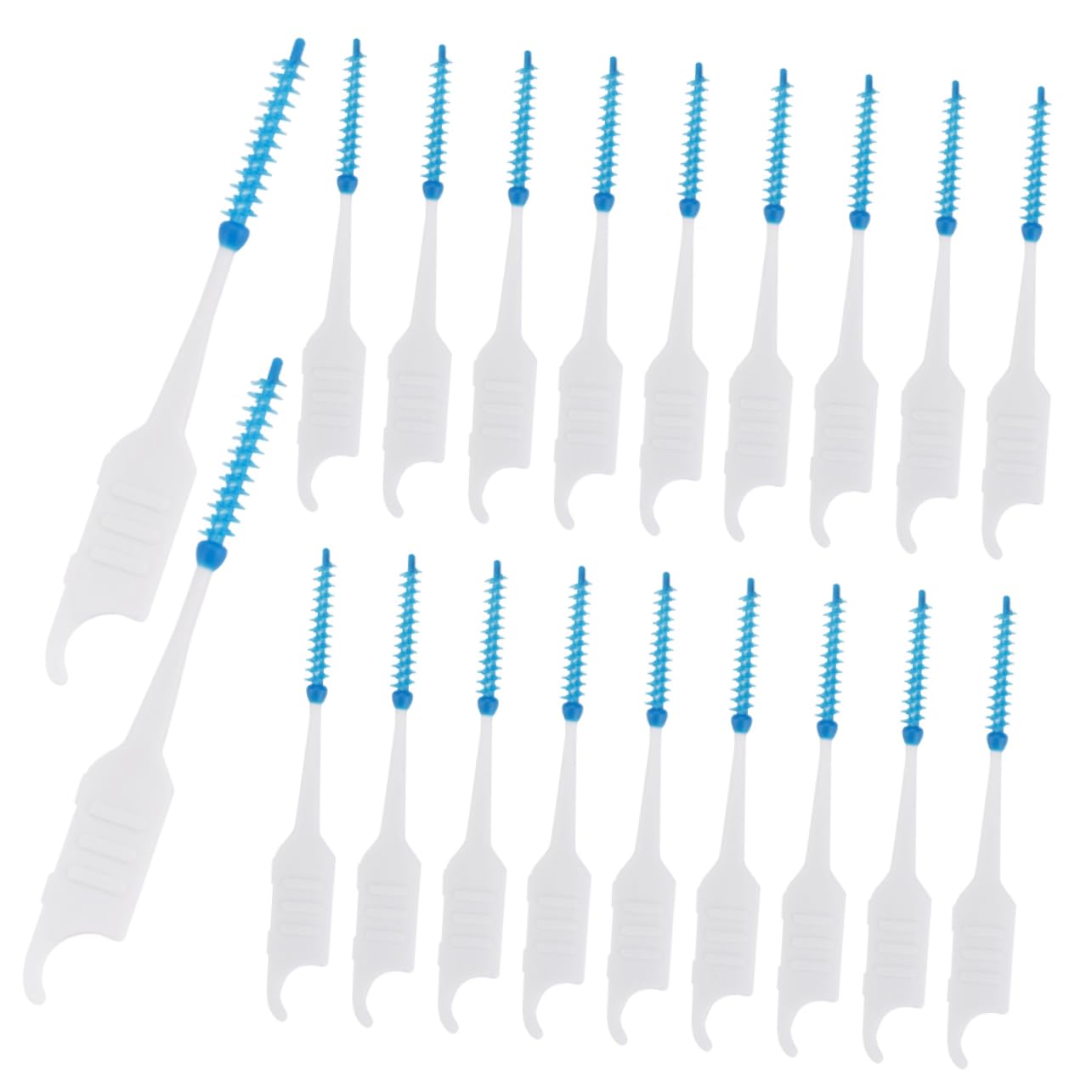 Beaupretty 800 Piezas Cepillo Interdental Palillos De Selección De Limpiador Bucal Limpiador Portátil Hilo De Viaje Codo Exterior Viajar Cabeza De Cepillo De Tpe De Grado Alimenticio