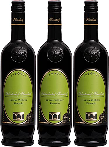 Grüner Veltliner Riesmein - Der Wohltuende | Bio Weißwein trocken | histaminfrei, biologisch, vegan, handlese | Qualitätswein aus Österreich, Wagram (3x 0.75l) Cover