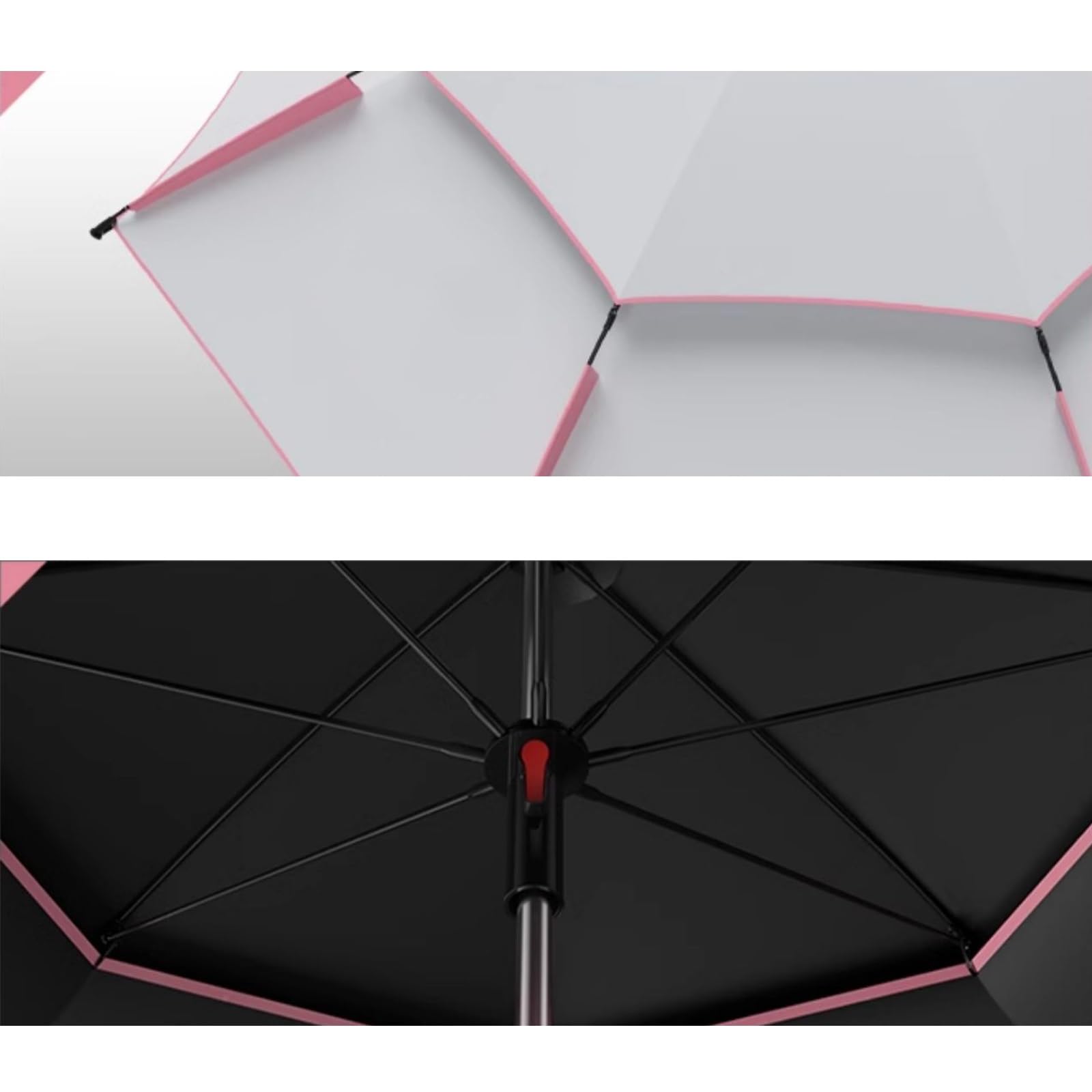Parasol przeciwsłoneczny na zewnątrz, parasol wędkarski, z przyciskiem nachylenia/korby wiatroszczelny na plażę patio ogród na zewnątrz wędkarstwo parasol słoneczny, z kotwicą piaskową