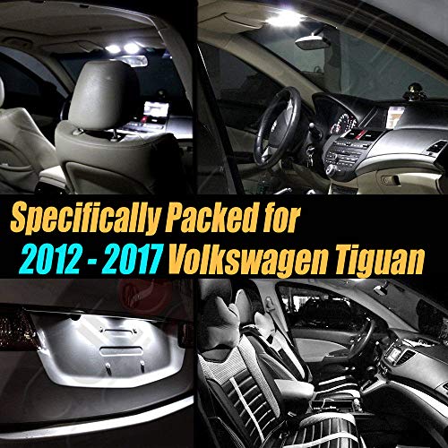 Kit de luces LED interiores para Volkswagen Tiguan 2012-2017 miniatura 2