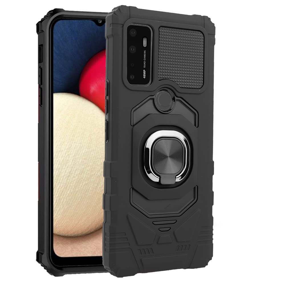Jackpot Wireless Case for AT&T Radiant Max 5G, Cricket Dream 5G/Cricket  Innovate 5G with Tempered Glass, Full-Body Protective [Military-Grade]  Finger