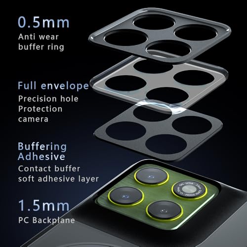 Image of Compatible with Motorola Moto G87 Case Cover,Compatible with Motorola Moto G77 5G / G67 5G XT2621-2 Built-in 360Rotating Magnetic Mount Matte Translucent Phone Protective Case Black