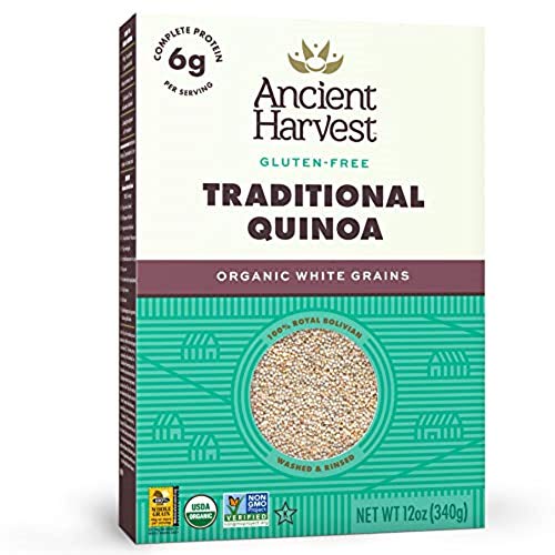 Ancient Harvest Pre-Rinsed Organic Quinoa, Traditional, 12 Ounce-Packaging may vary