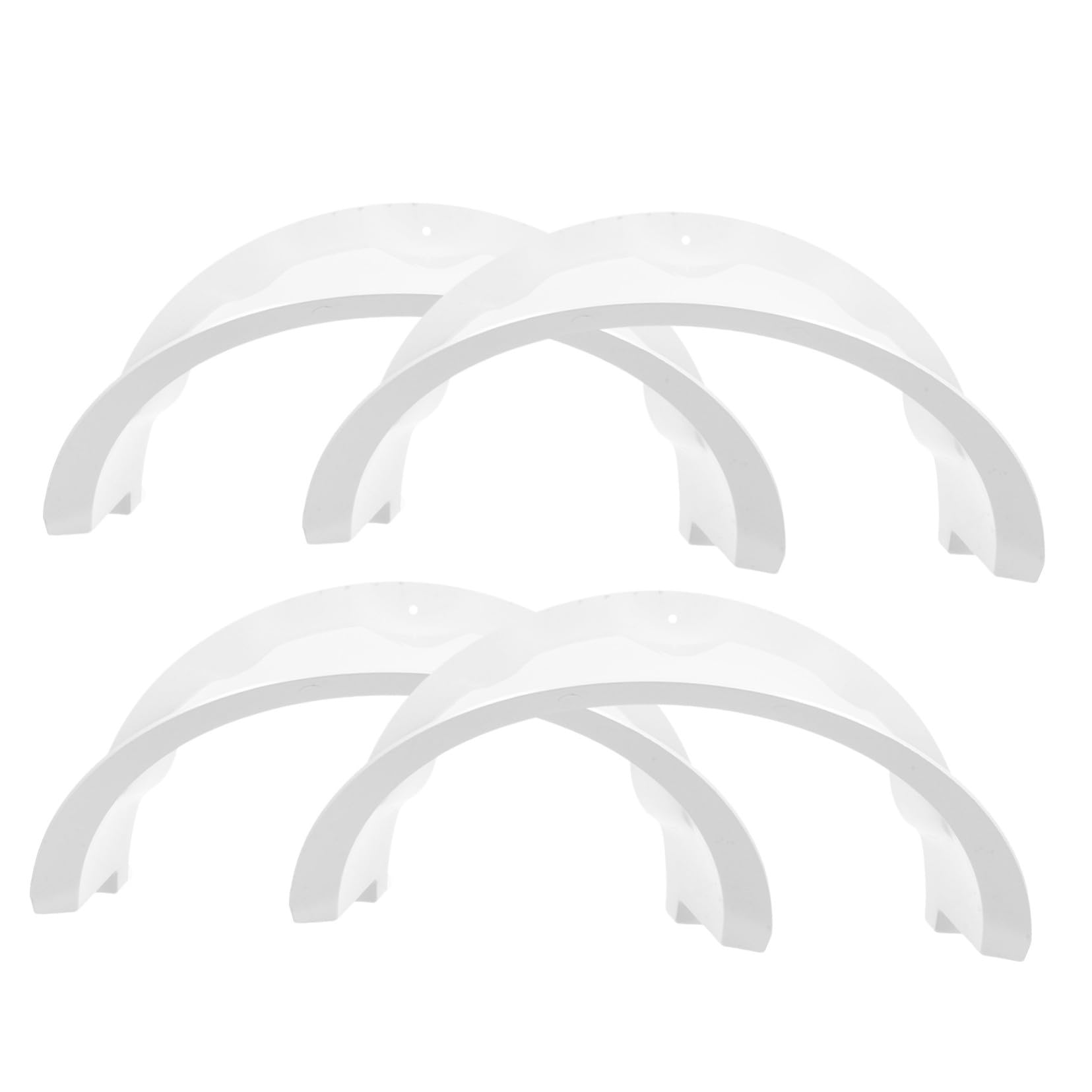 Tofficu 4pièces Protège-caméra Extérieur Étanche et Pare-Soleil Housse de Protection pour Caméra de Sécurité Boîtier Résistant aux Intempéries