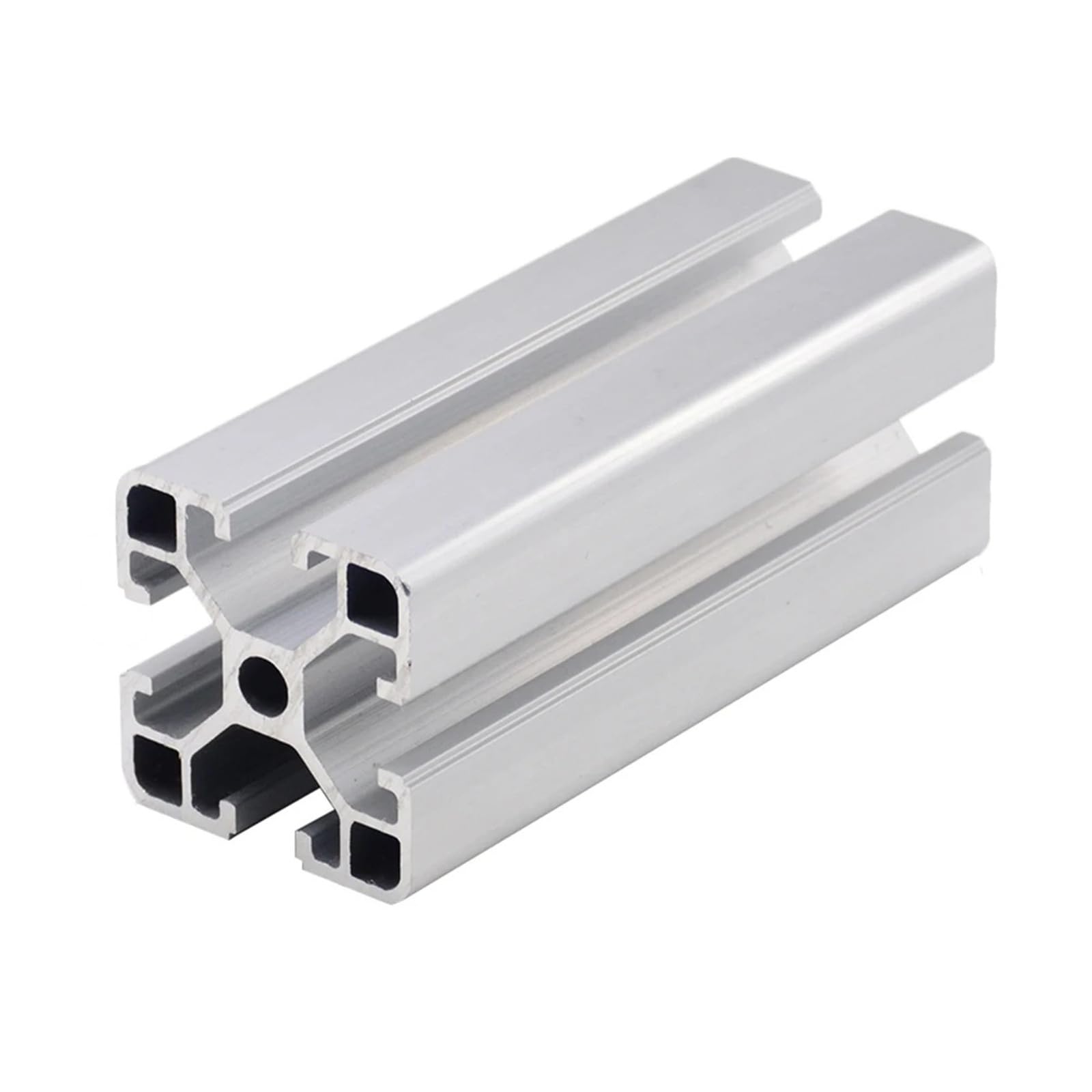 GTPBAO Profilo industriale anodizzato 4040 tipo T scanalatura in alluminio estruso quadrato rack fai da te telaio espositore for mobili staffa Binario estruso(850mm long)