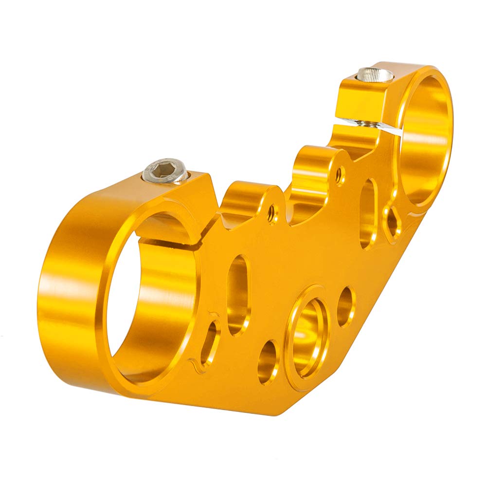 Amazon.com: Motorcycle Top Triple Clamp CNC Aluminum Upper Fork