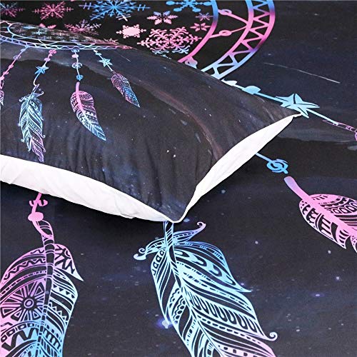 Parure de lit 3D flocon de neige en microfibre douce haute densité - 5