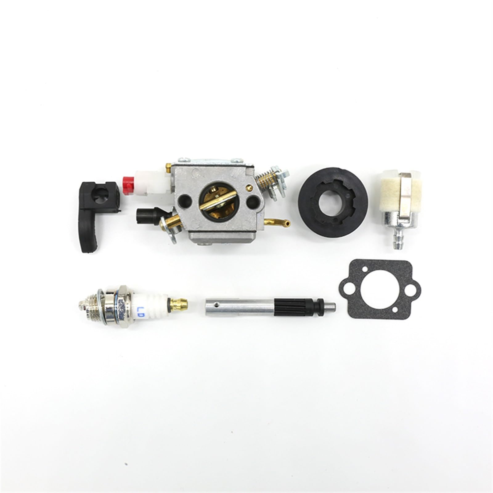 Kit ingranaggio a vite senza fine pistone pompa olio carburatore, for Husqvarna, 340 345 346 346XP parti motosega, for Zama, C3-EL18B Carb 503281812 Kit ingranaggio a vite senza fine per pompa o