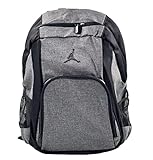 Nike Jordan Backpack Bookbag School Bag Laptop Bag Lt. Graphite Black Gray
