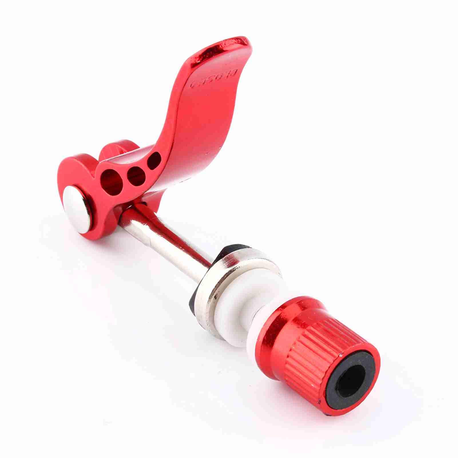 Quick Release Bike SeatPost Clamp Settle Post Fastener for Easy Height Adjustment Fits Cycling Enthusiasts and