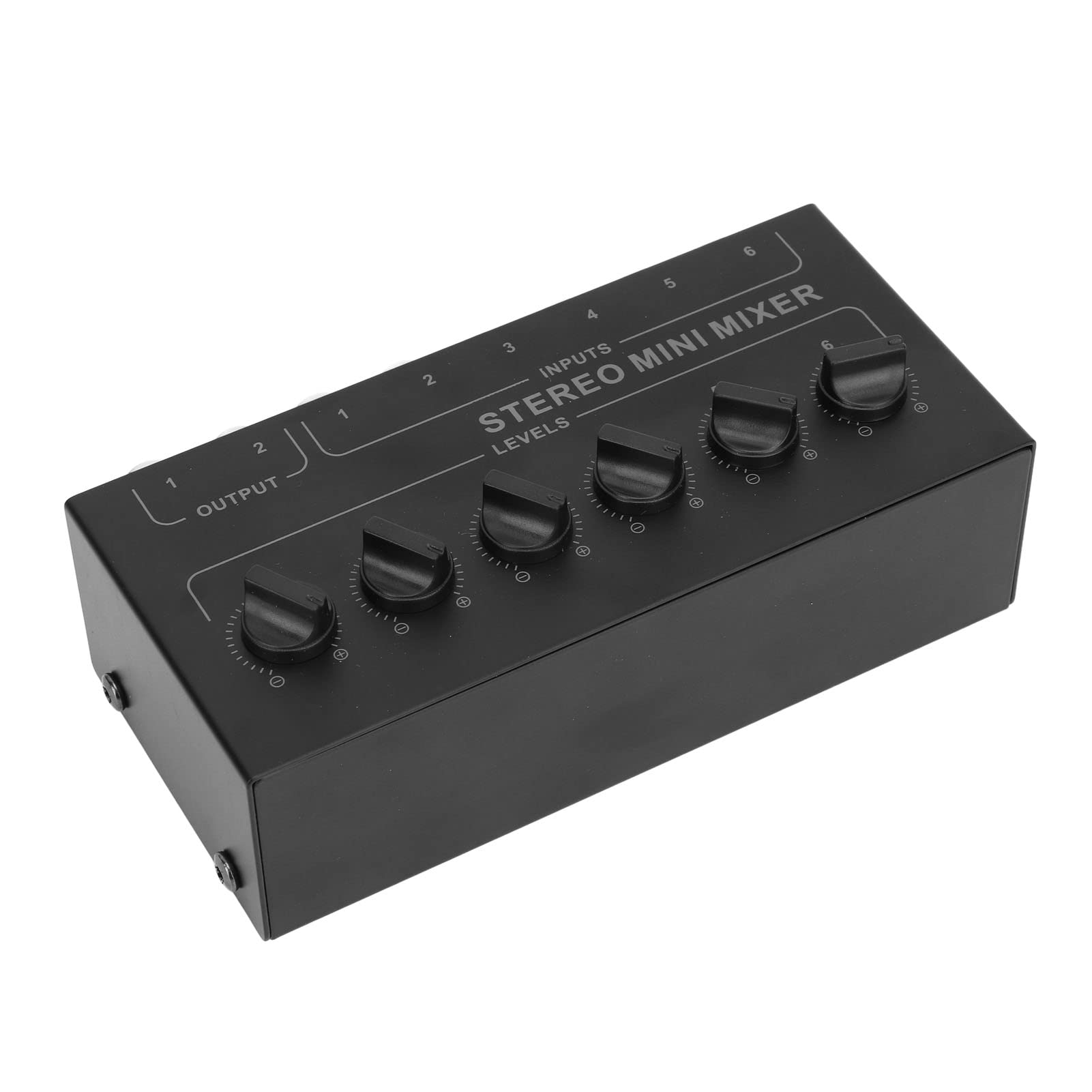 Mixer Audio Portatile 6 Canali con Controllo Volume per Registrazione Streaming Gaming Microfono USB per Live e Podcast