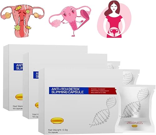 Soothe&Slim - Cápsula adelgazante antipicazón, desintoxicación instantánea antipicazón, producto adelgazante, elimina olores, reparación adelgazante