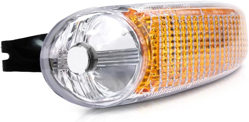 CarLights360 For 2001-2005 GMC Yukon Park/Signal/Side Marker Light Assembly Driver Side | Includes Running Lamps | Denali | For GM2520182 | 15199554