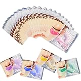 Augenpads mit Kollagen & Hyaluronsäure - 25 Paar Straffendes Augenpflege für Geschwollene Augen - Anti-Aging Eye Patches Gegen Augenringe Entfernen, Falten, Tränensäcke, Puffiness
