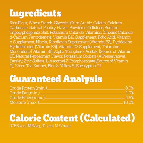 Pedigree Dentastix Small and Toy Breed Dog Treats, Fresh Flavor, 12.31 oz. Bag (51 Treats)