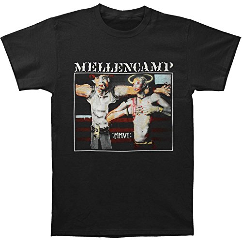 John Mellencamp Men's MMVI T-Shirt Medium Black
