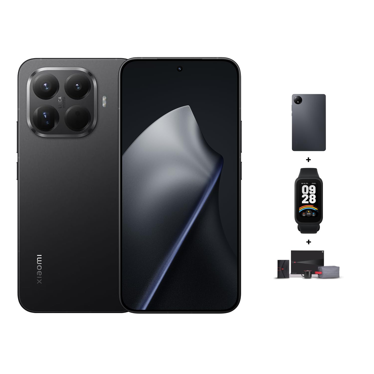 XIAOMI15T Pro Black 12+512GB, 6.83" 144Hz Eye-care Display, MediaTek Dimensity 9400+, 50MP Leica 5x Pro Telephoto, 5500mAh