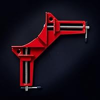 Vista 3 de Corner Clamps for Woodworking, 90 Degree Clamps 4Pcs Corner Clamp Right Angle Clamp Carpenter Square Woodworking Tools for DIY Framing, Shelving