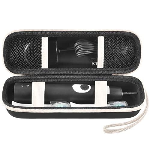 Image of Case Compatible with Philips for Sonicare for ProtectiveClean 4100 6100 5100 6500 7500 Rechargeable Electric Toothbrush.Travel Bag Holder for Oral-B Pro 1000 5000 7500 7000 6000 9600 -Black