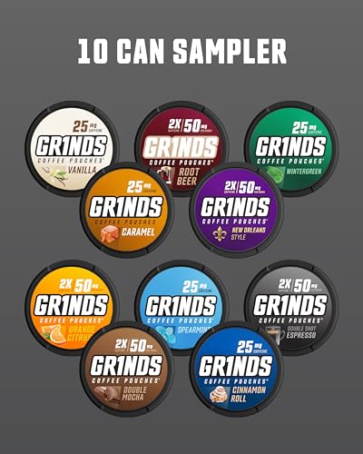 Image of Grinds Coffee Pouches 10-Can Variety Pack