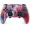 Skinit Decal Gaming Skin Compatible with PS5 DualSense Edge Pro Controller - Officially Licensed Pink Hair Anime Gamer Girl by Ivy Dolamore Design
