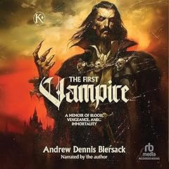 The First Vampire Audiolibro Por Andrew Dennis Biersack arte de portada