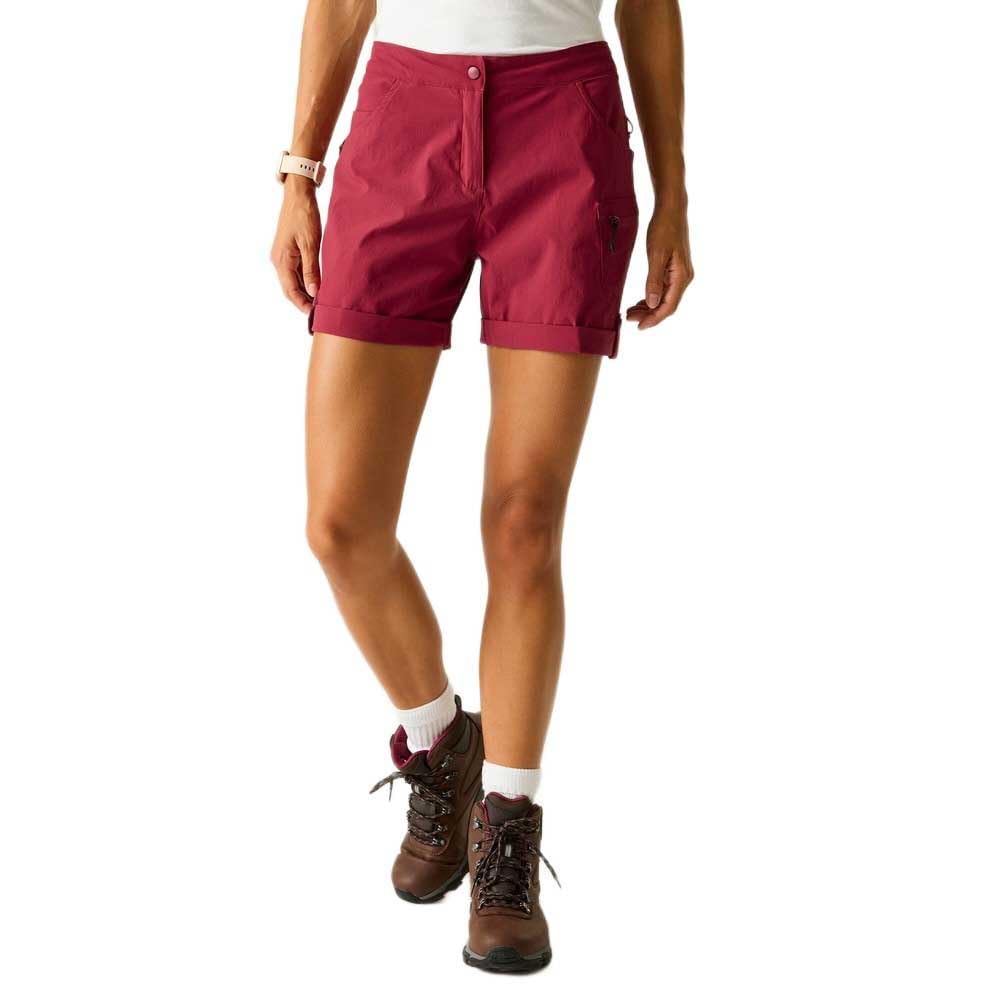 Dare2b Women's Melodic III Walking Shorts, Water Repellent Windproof Hiking Shorts