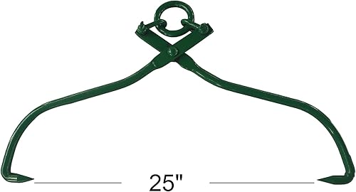 Miniatura 8 de Gancho de garra de madera, pinzas de elevación de troncos de 18 pulgadas, garra de madera resistente, pinzas de deslizamiento de madera, agarre de