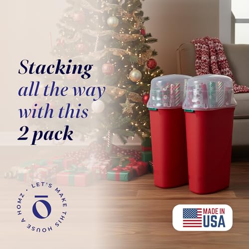 Home Products International Vertical Wrap Storage, 30-Inch by HOMZ - Used condition - Image 2