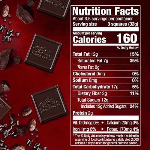 Image of GHIRARDELLI Intense Dark Chocolate Squares, 60% Cacao, 4.1 Oz Bag