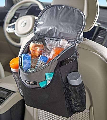 High Road Snackstash Car Seat Back Organizer And Insulated Cooler Bag With Storage Pocket And Bottle Holders #TOP1
