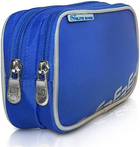 ELITE BAGS Blue Isothermal Bag for Diabetes People 3 Compartments, Includes Cold Gel, Unisex, Zipper Closure, 0.22 kg - Image 3