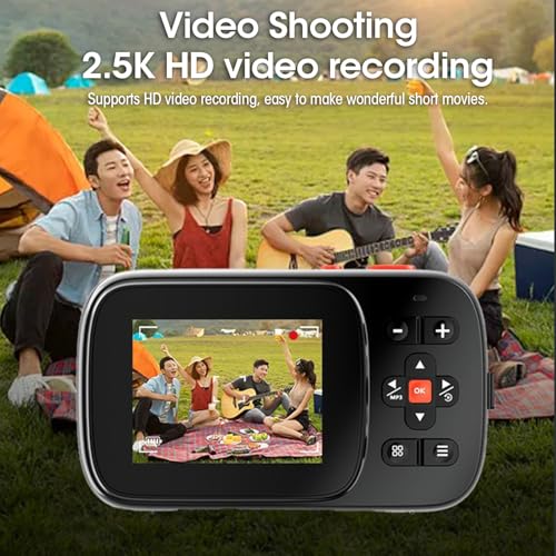 Cámara Digital Compacta para Niños 72MP Zoom 16X Negra miniatura 7
