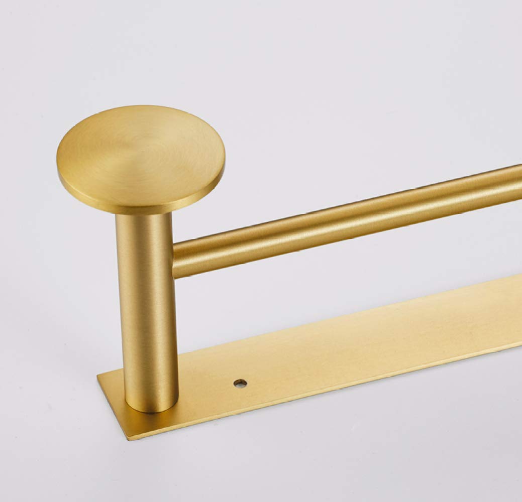 Toalleros Toallero, Ganchos para abrigos para pared, Perchas de pared resistentes, Gancho para montaje en pared, Soporte para toallero montado en la pared, Estante para baño, Barra para toallas,
