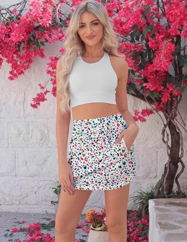 LouKeith Zipper Pocket Skort