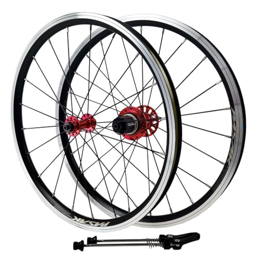 Roues BMX 20 pouces pour réparer un vélo pliant à freins V-Brake et cassette 7-12V