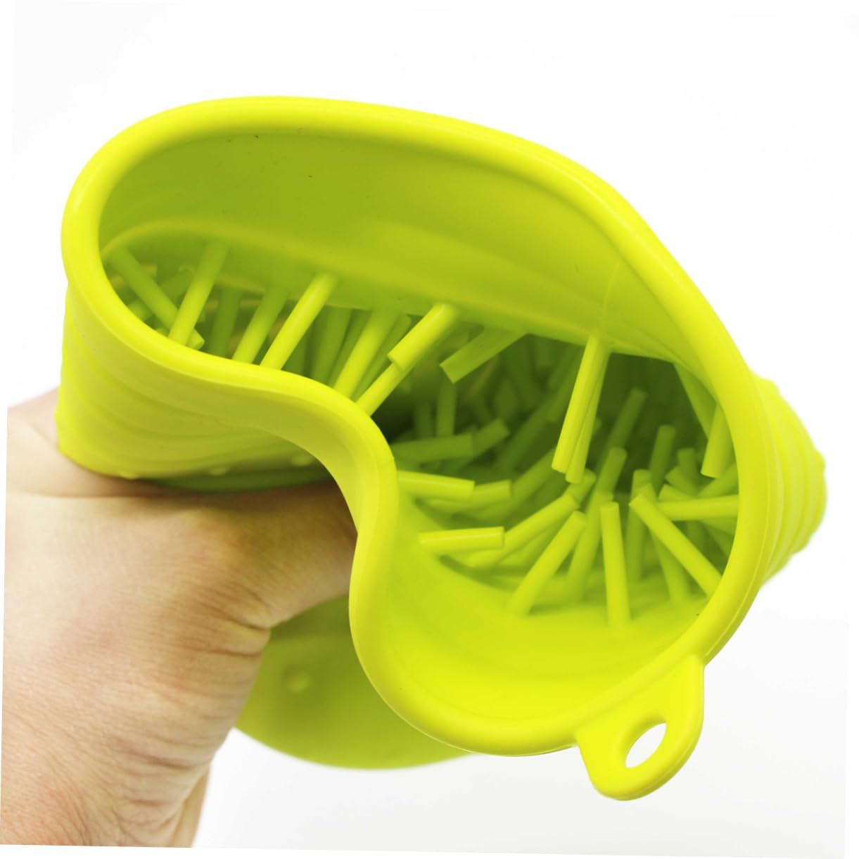 Amosfun 2stücke Allzweck Silikon Fußwaschmassager Für Haustiere Pfotenreinigungstool Grün Einfach Zu Reinigen Flexibel Und Komfortabel Mit Massageeffekt Für Hunde Und Katzen