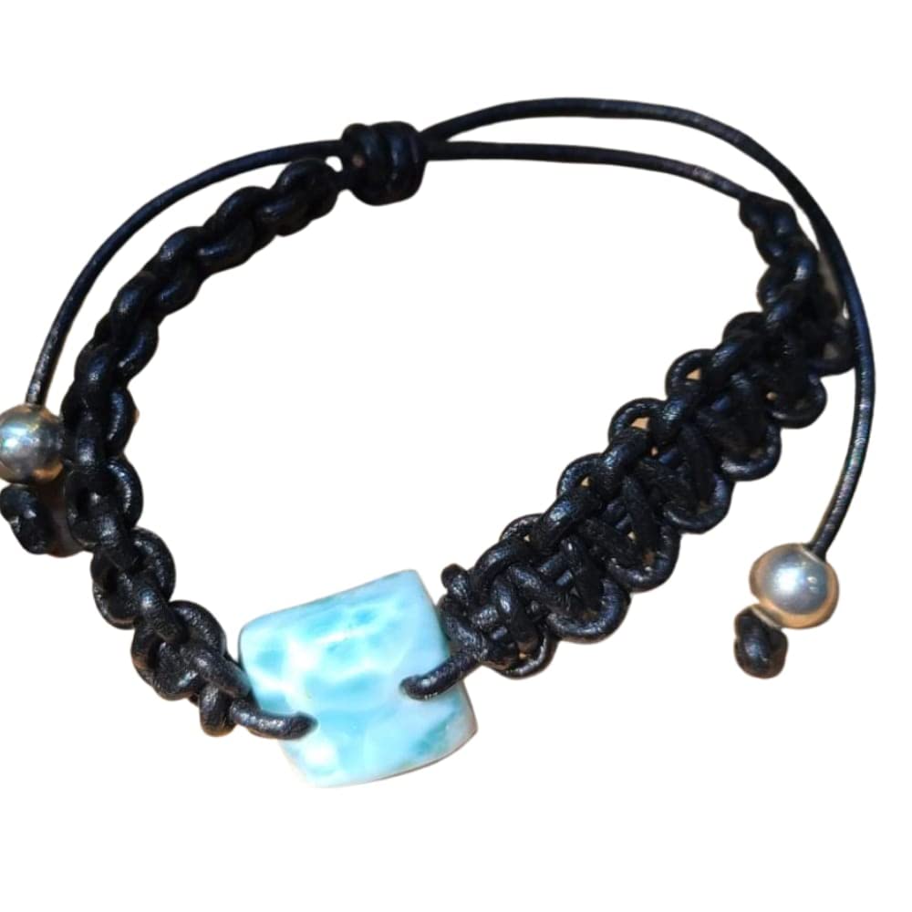 Karimarkarimar Handmade Larimar Bracelet For Women Authentic
