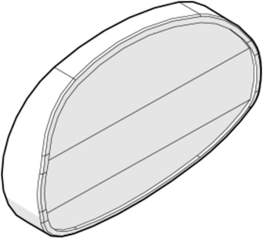 Daiichi Seiko Reflector Clear (Repair and Replacement Parts for Bevel Catch, Compatible Model: Bulge Catch No. 1, Bulge Catch No.6, Bulge Catch No.7)