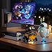 Nitemode Light Kit Compatible with Lego Pixar Wall-E & EVE 43279, Upgraded Brightness Adjustable Lighting Accessories(No Model)