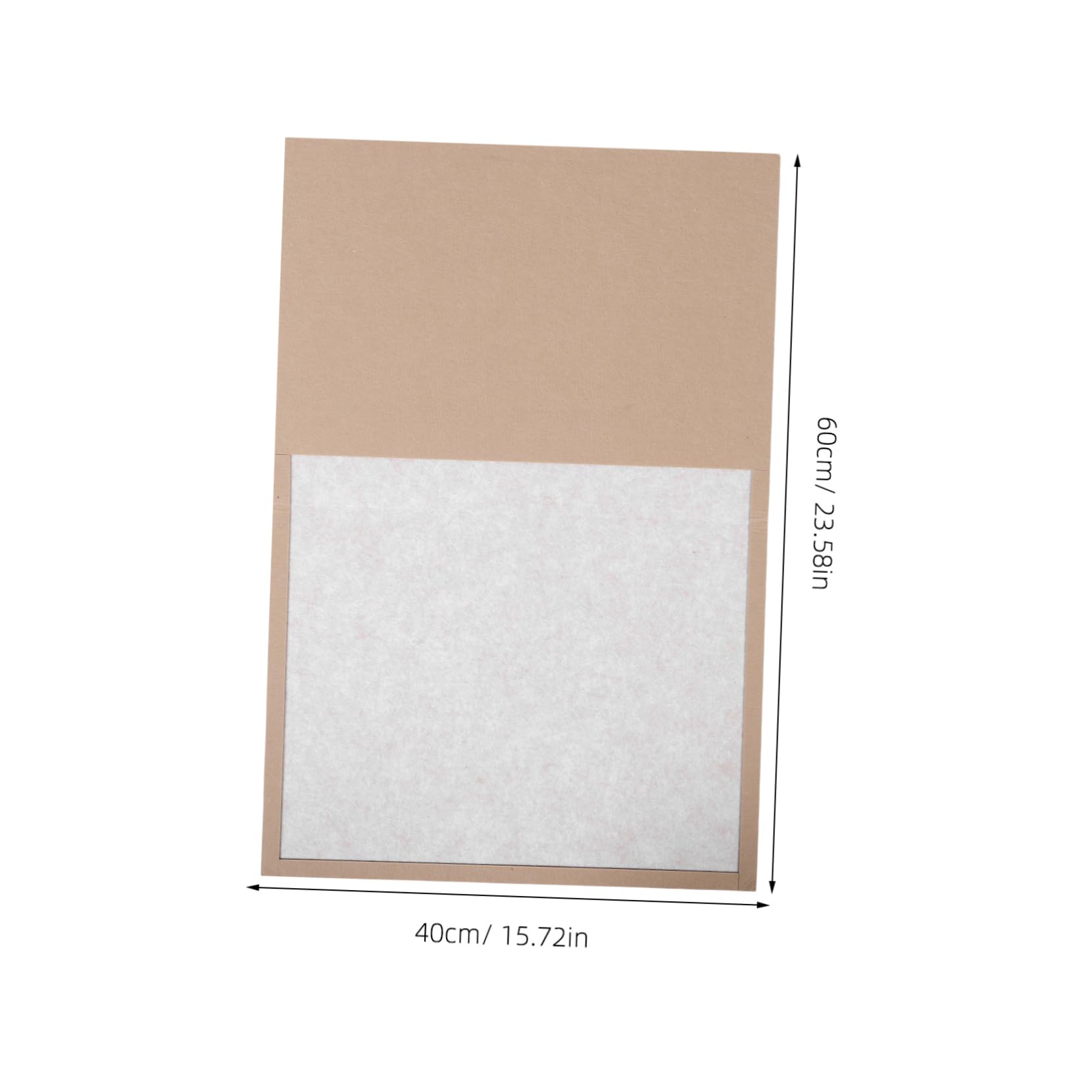 BRIGHTFUFU Stylish Decorative Wall Photo Display Cute Cork Board Felt Bulletin Board Alternative to Framed Corkboard for Home Dec