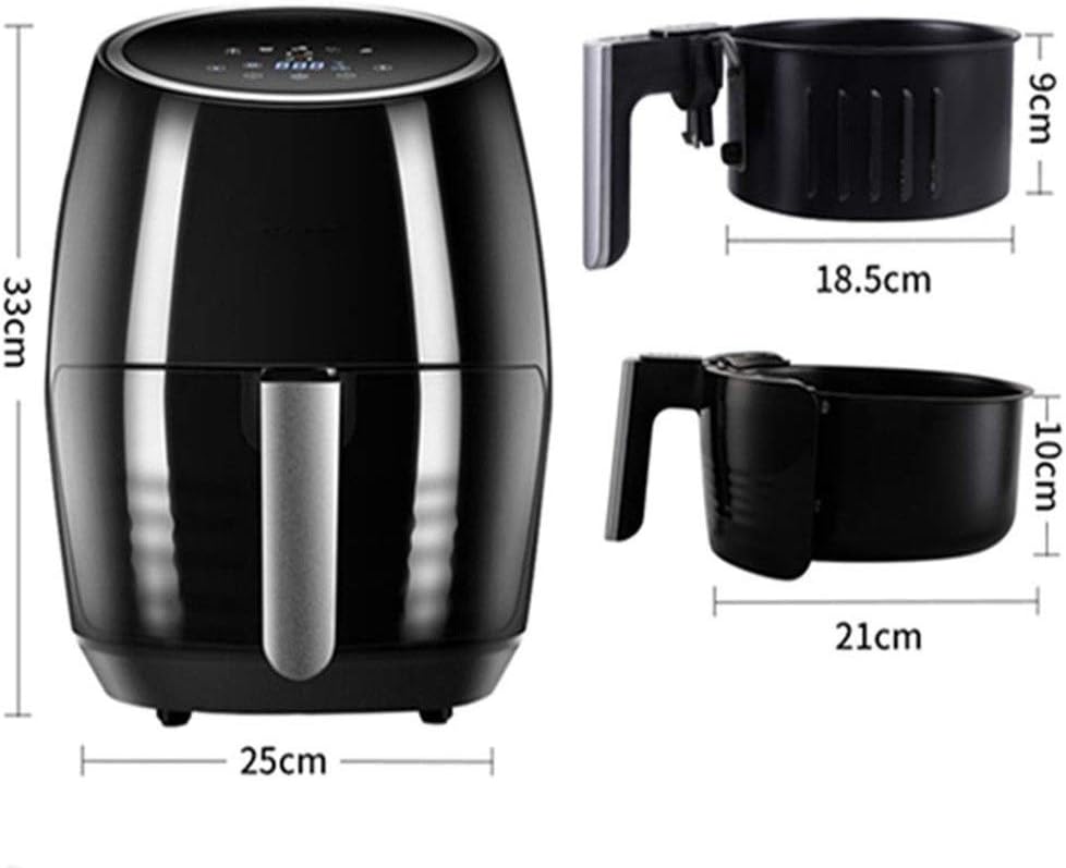 The Air Fryer With Adjustable Temperature Tower Has a Fast Circulation System, Oil-free and Low-fat Cooking