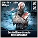 4D Build, God of War Kratos 3D Model Kit, PlayStation Game, Desk Décor, Adult Puzzles, Building Toys, 3D Puzzles for Adults & Teens, 150 Pieces, for Ages 12 & Up
