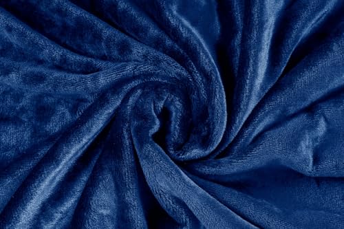 Image of ABRAZO AC Blanket | 300 GSM Lightweight Super Soft Cozy for Bed, Sofa, Couch, Travel & AC Room | Single Bed 160x220 cm | Solid Color | Breathable All-Season Comfort