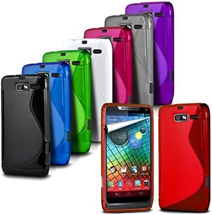 London Gadget Store For Nokia Lumia 820 - S Line Wave Gel Silicone Rubber TPU Slim Skin Case Cover - HOT PINK