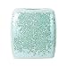 Whole Housewares Mosaic Glass Tissue Holder Decorative Tissue Cover Square Box (Turquoise)